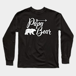 Papa Bear Mama Bear Camg T Long Sleeve T-Shirt